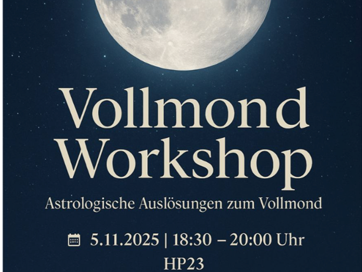 Vollmond Workshop von und mit Manuela Reichert